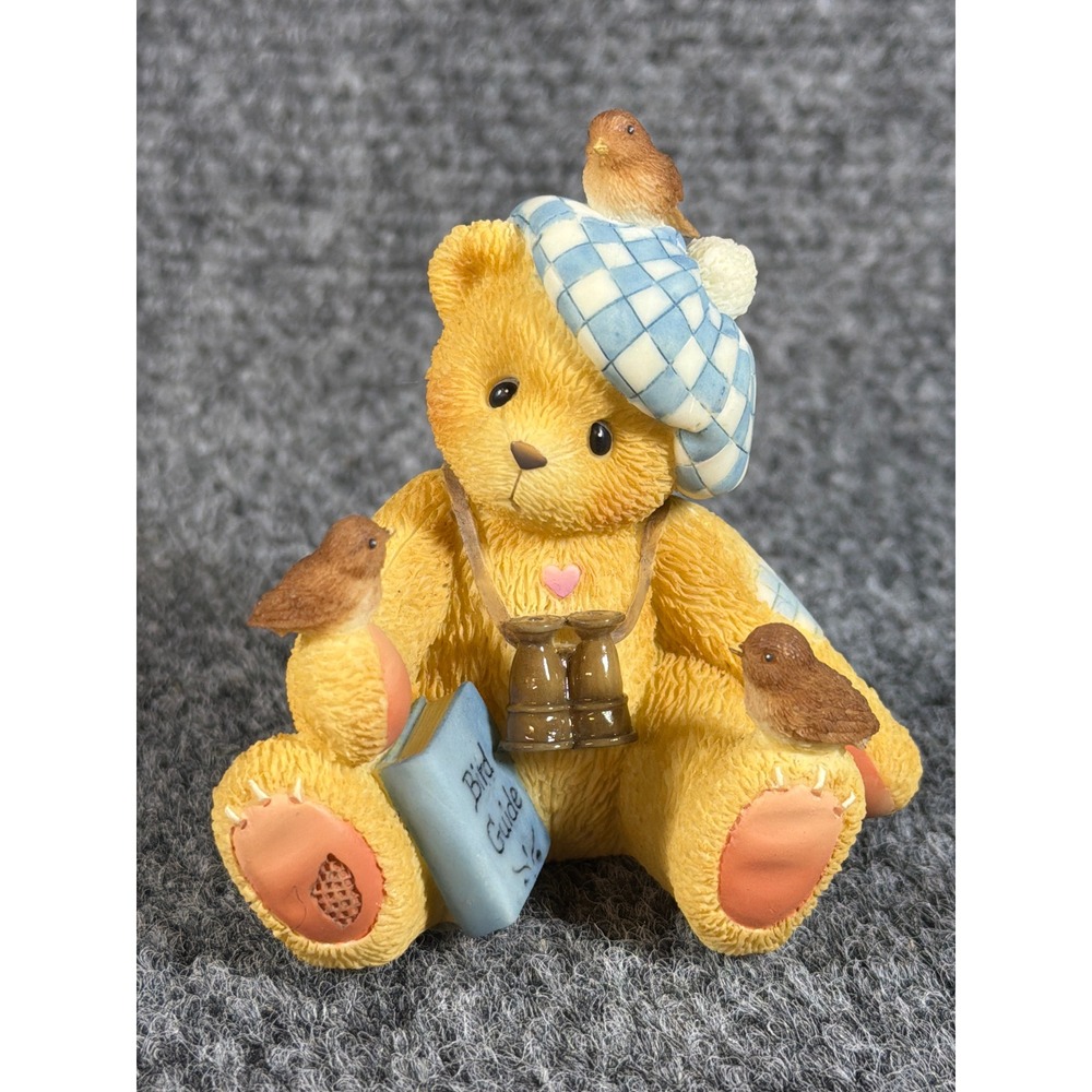 Cherished Teddies Friends Give You Wings To Fly Bear Figurine 476757 1998 Enesco